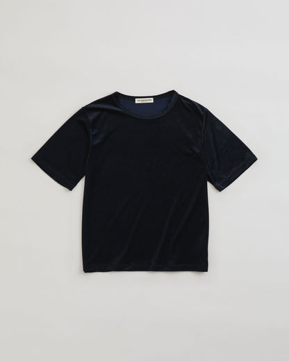 VELOUR HALF SLEEVE TEE