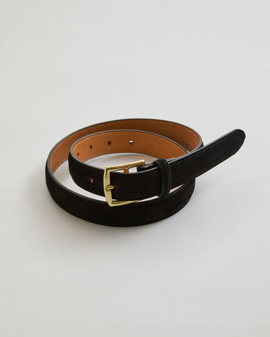 SUEDE PLUMP BELT