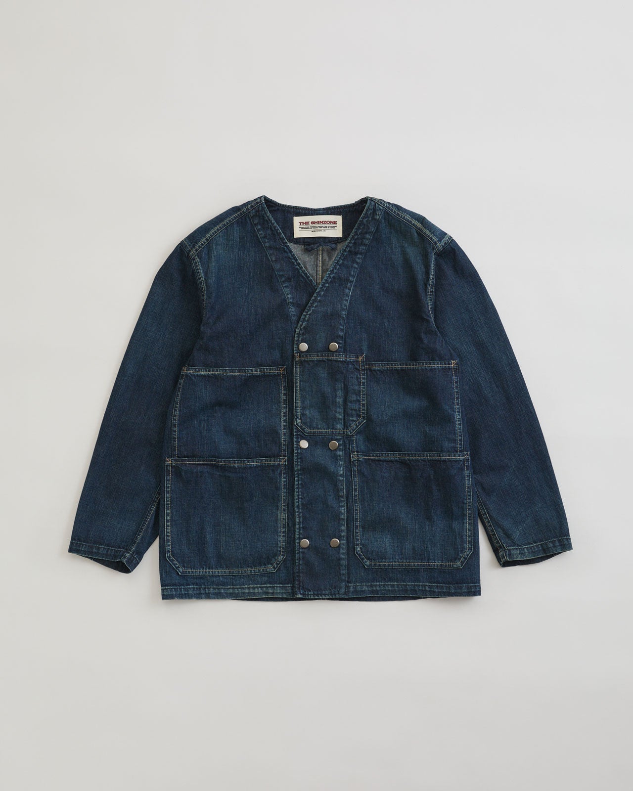 【9月中旬お届け】NO COLLAR COVERALL