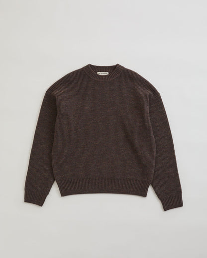 ELBOW PATCH KNIT PULLOVER