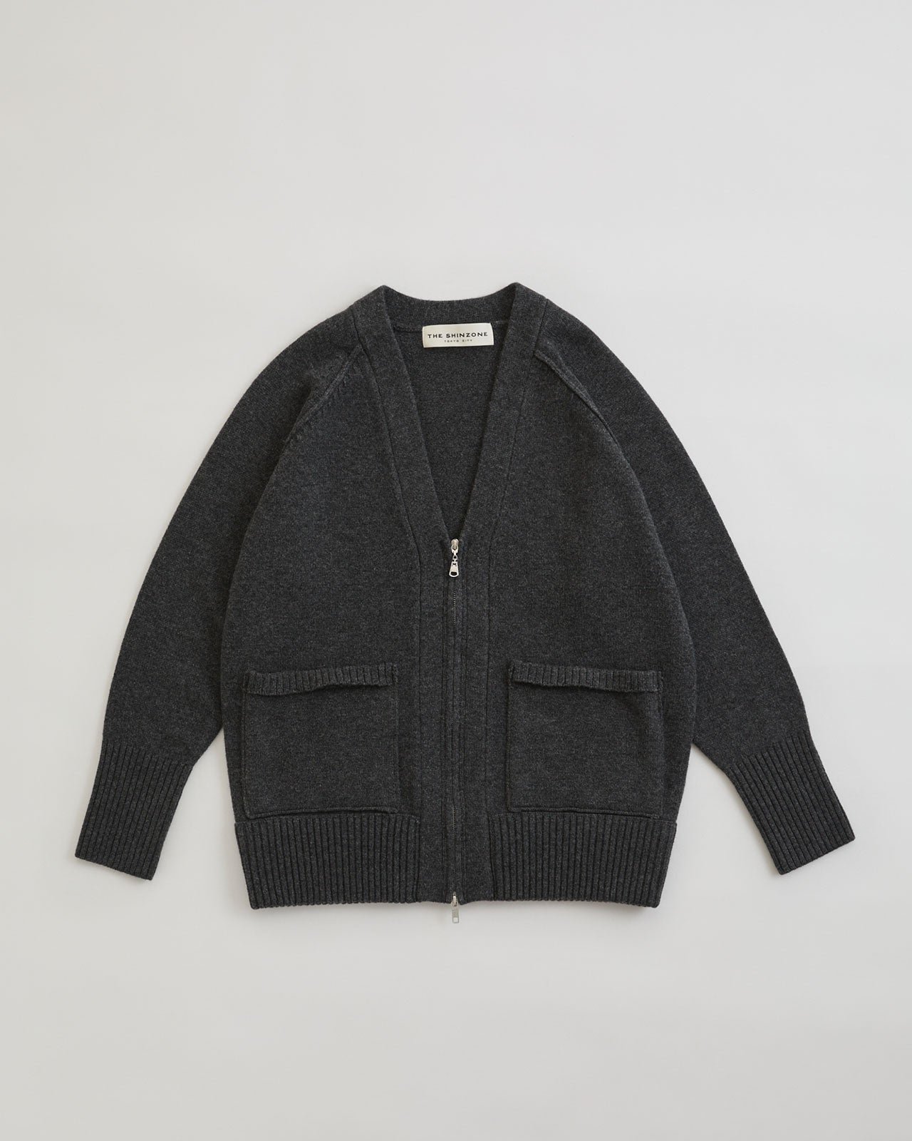 【10月中旬入荷予定】WOOL KNIT ZIP CARDIGAN