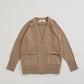 【10月中旬入荷予定】WOOL KNIT ZIP CARDIGAN