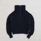 【11月上旬入荷予定】DUFFY HALF ZIP KNIT