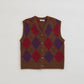 【10月上旬入荷予定】ARGYLE KNIT VEST