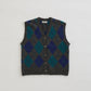 ARGYLE KNIT VEST