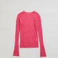 【9月下旬お届け】CASHMERE SILK RIB KNIT