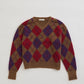 【10月上旬入荷予定】ARGYLE KNIT PULLOVER
