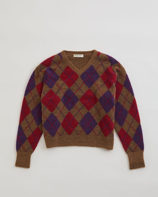 【10月上旬入荷予定】ARGYLE KNIT PULLOVER