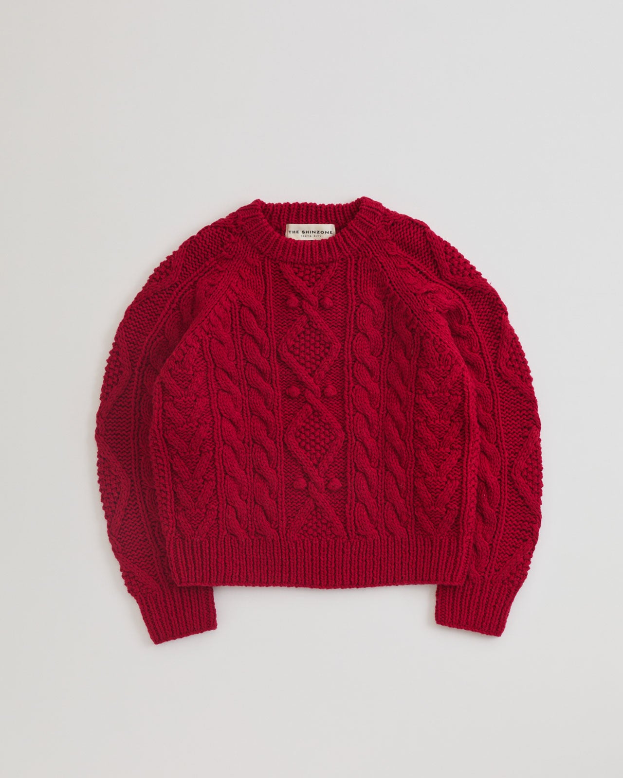 【11月中旬入荷予定】ARAN CABLE KNIT PULLOVER