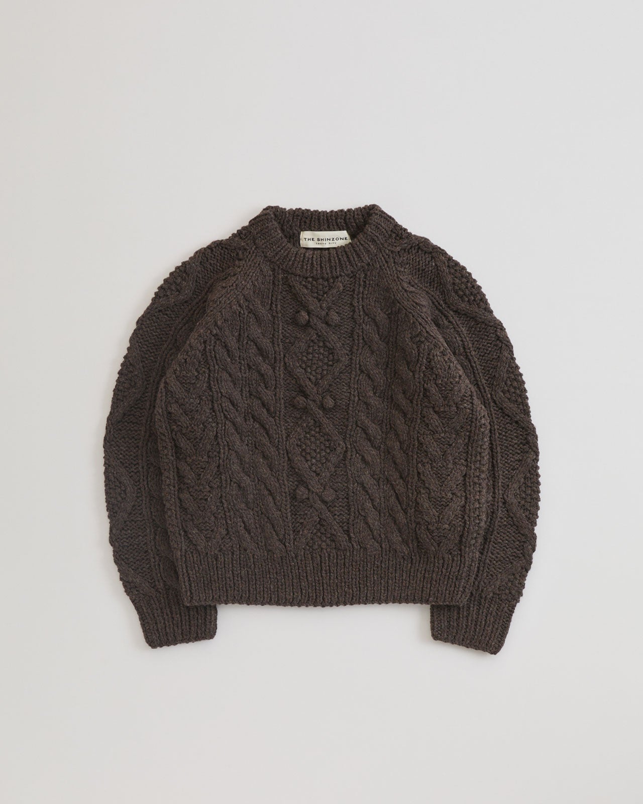 【11月中旬入荷予定】ARAN CABLE KNIT PULLOVER