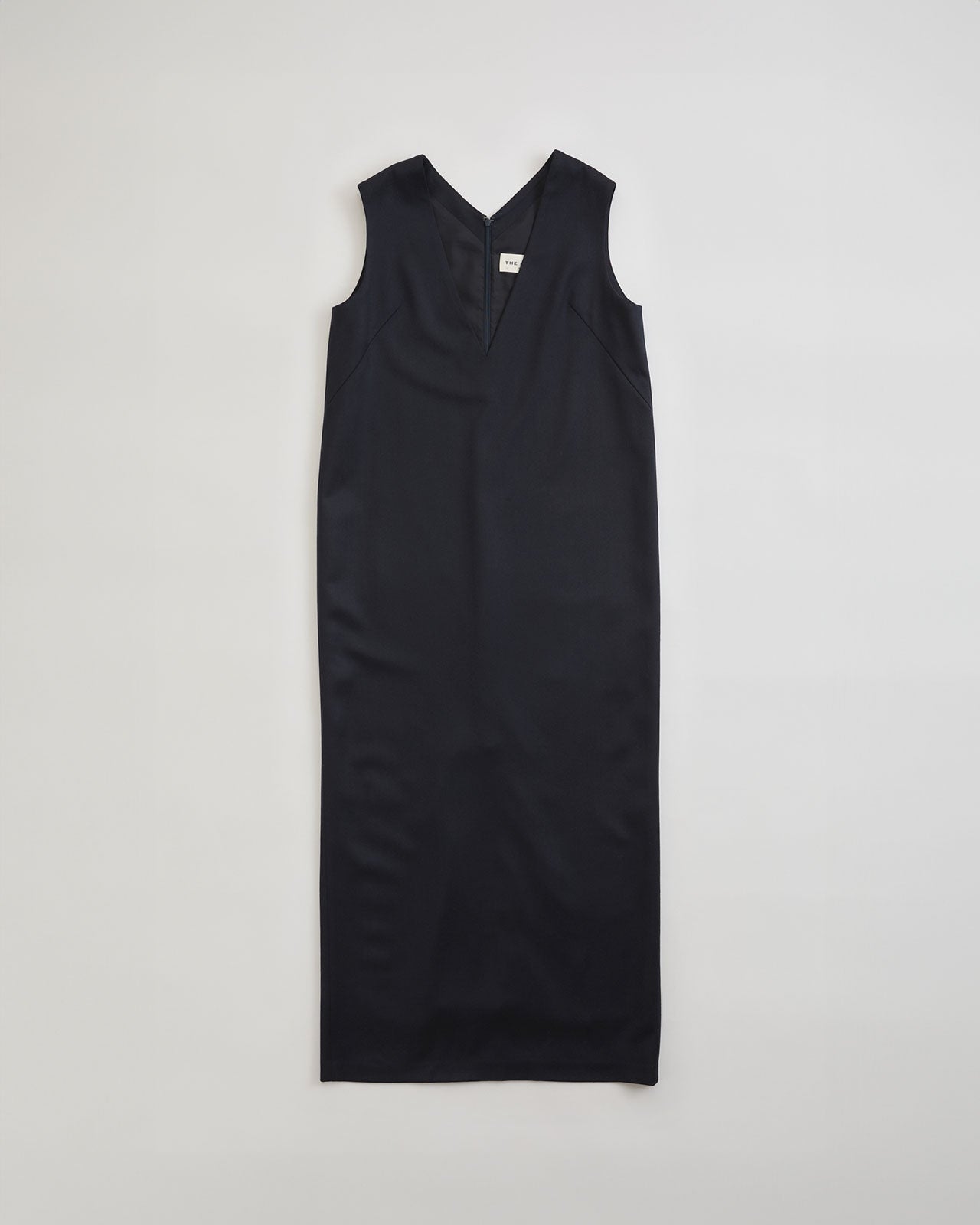 【9月中旬お届け】WOOL SATIN DRESS