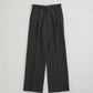 【9月中旬お届け】WOOL SEMI FLARE PANTS