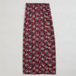 FLOWER BOUQUET PRINTED SATIN SKIRT