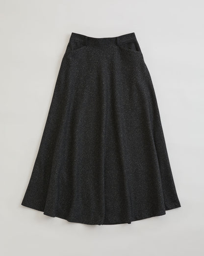 【9月中旬お届け】HERRINGBONE FLARE SKIRT