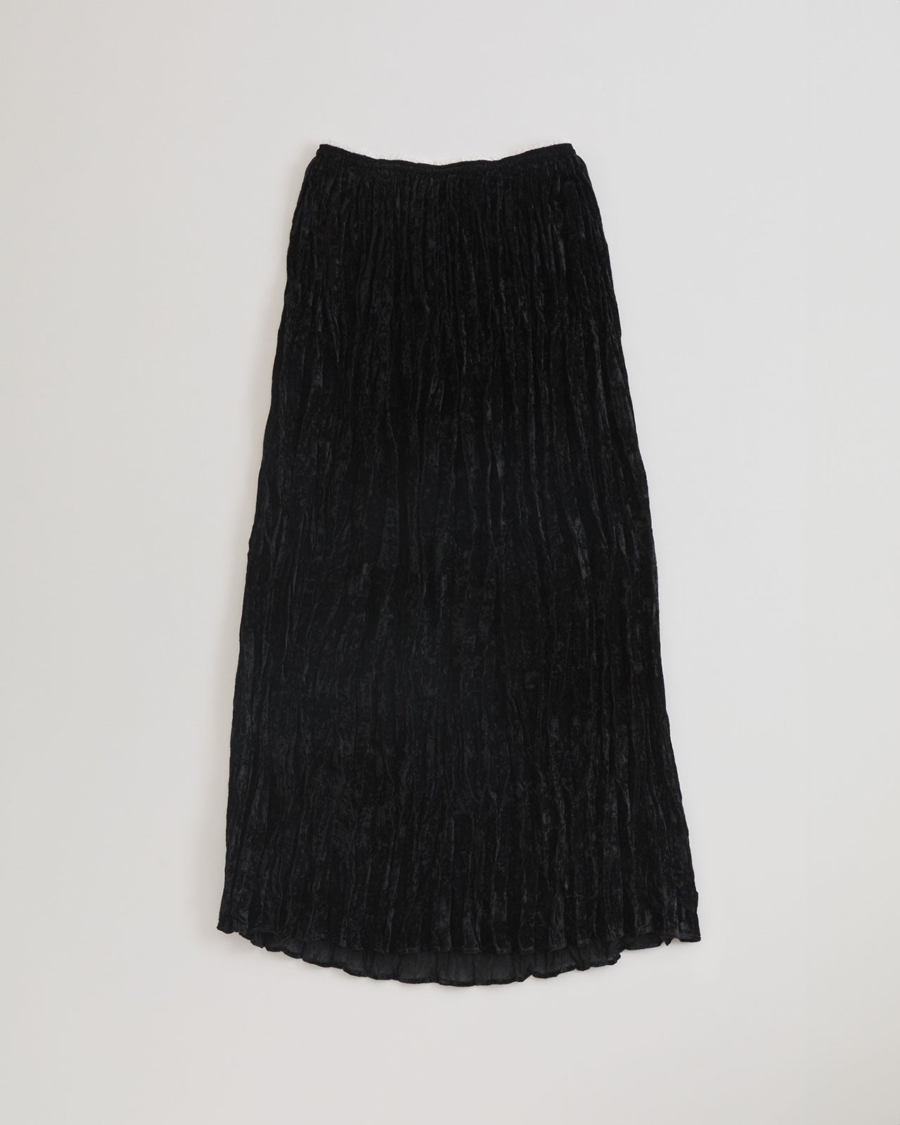 【11月下旬お届け】VELVET PLEATED SKIRT