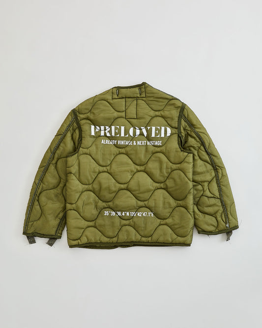 Preloved REMAKE QUILTING JACKET（SHORT）