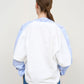 【40%OFF】LITKOVSKA DOUBLE COTTON WHITE LONGSLEEVE