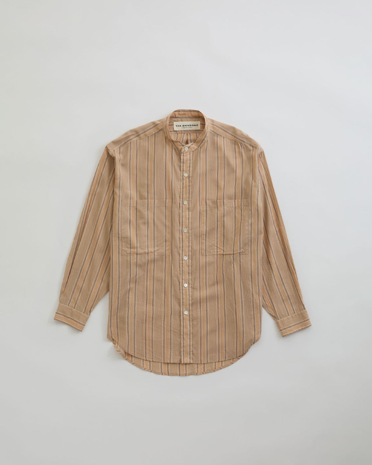 STAND COLLAR DADDY SHIRT – Shinzone