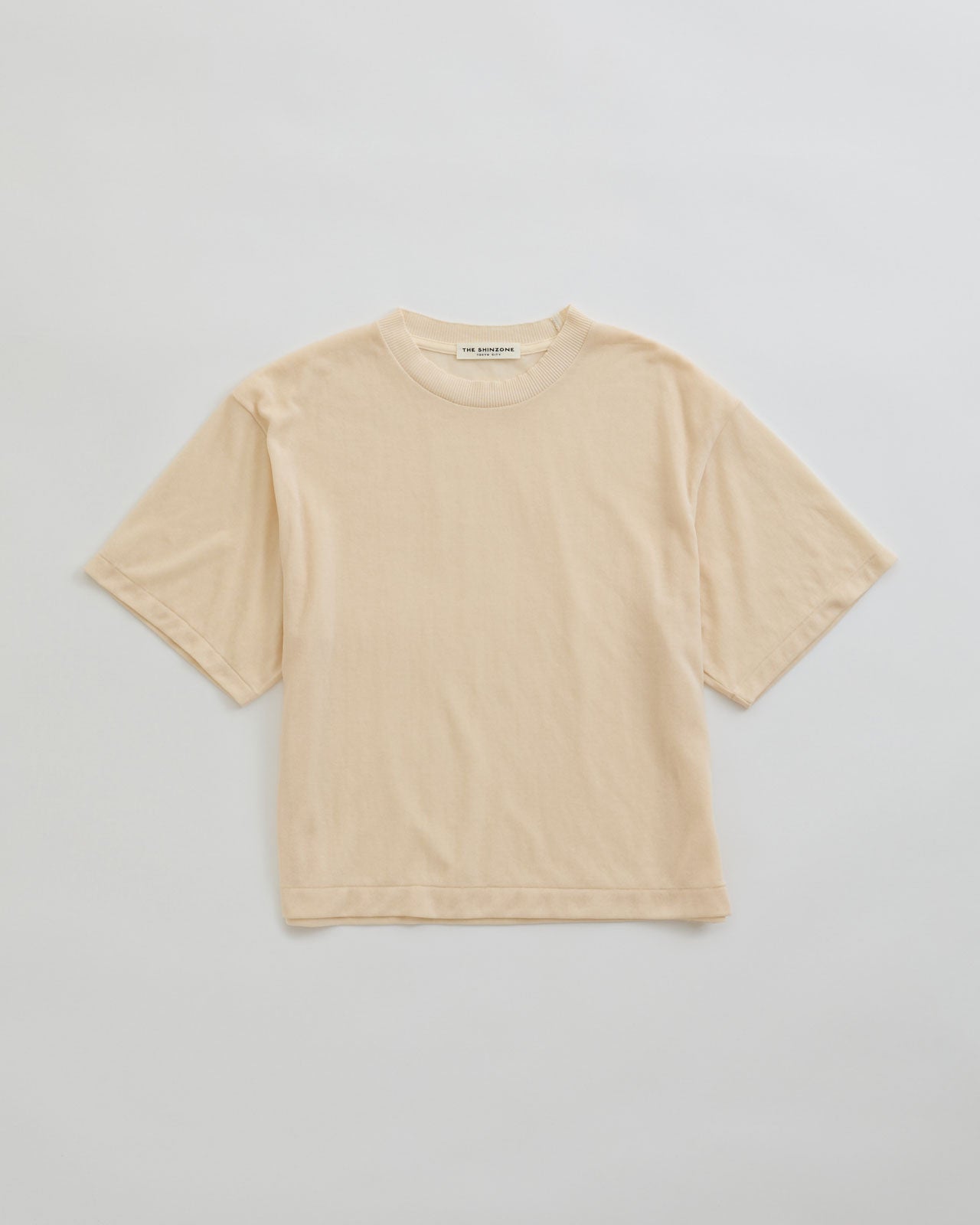 SHEER GAUZE HALF SLEEVE TEE – Shinzone