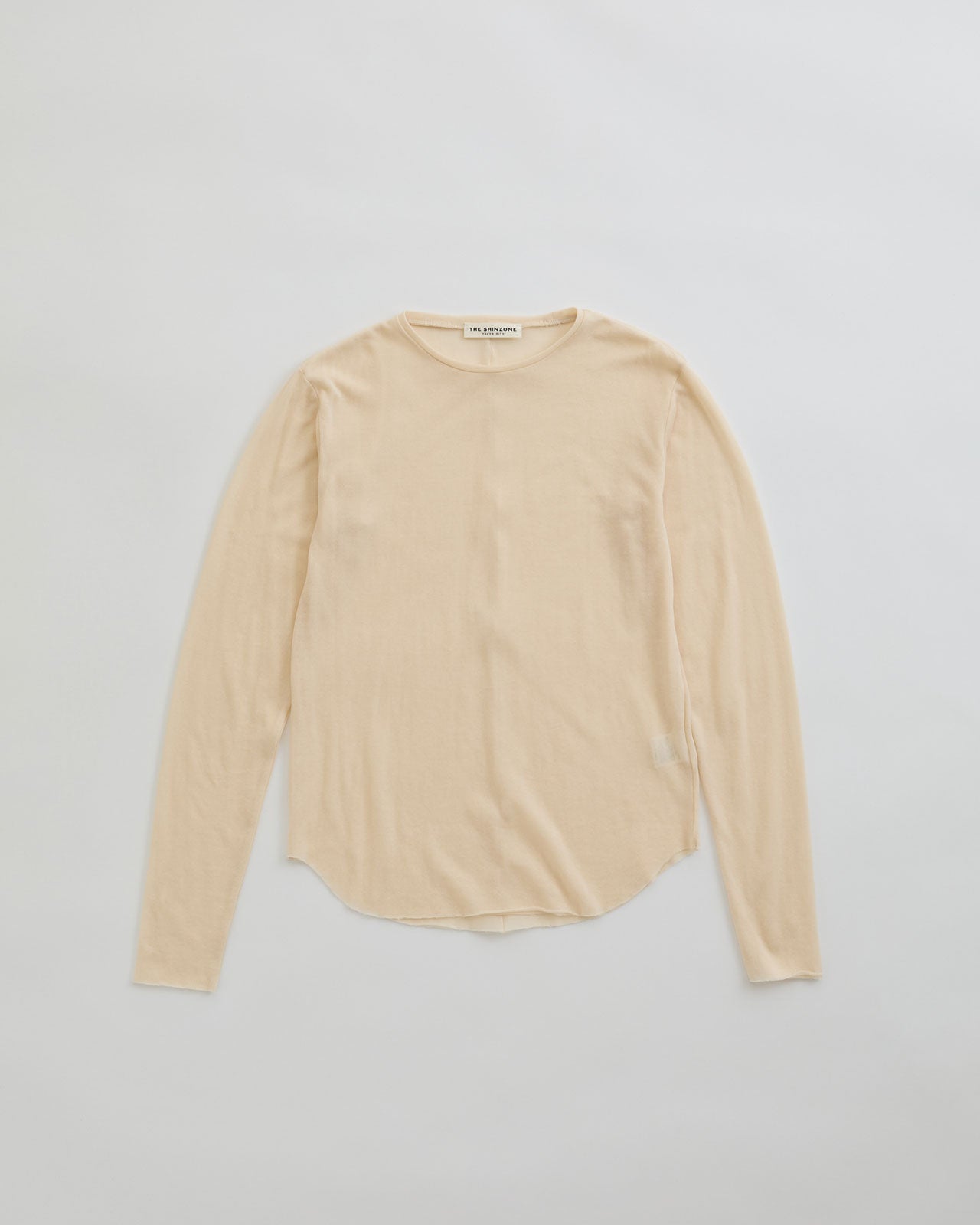 SHEER GAUZE LONG SLEEVE TEE