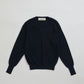 HIGH TWISTED COTTON KNIT PULLOVER