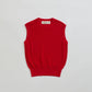 HIGH TWISTED COTTON  KNIT VEST