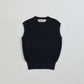 HIGH TWISTED COTTON  KNIT VEST