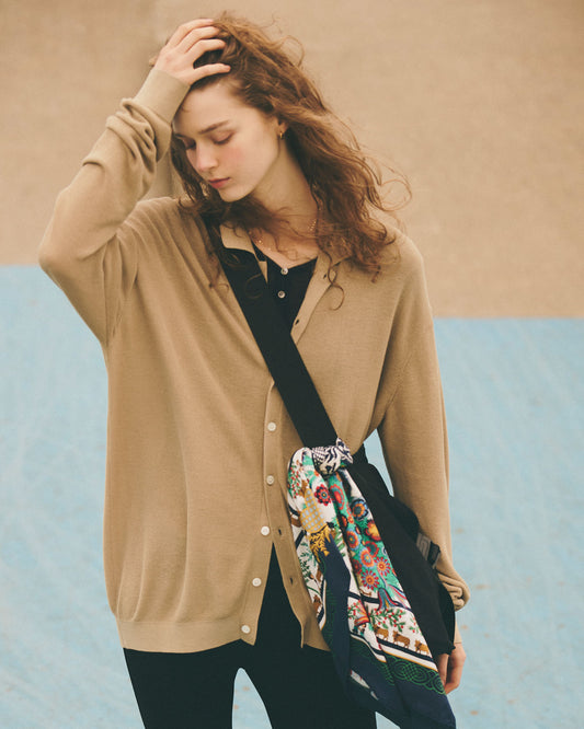 【3月下旬お届け】POLO KNIT CARDIGAN