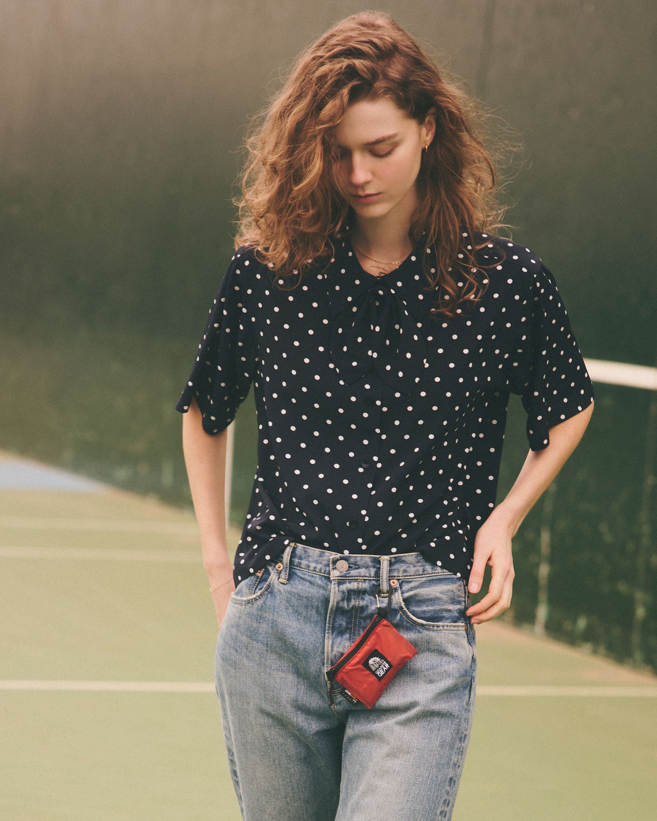 【5月上旬入荷予定】POLKA DOT HALF SLEEVE SHIRT