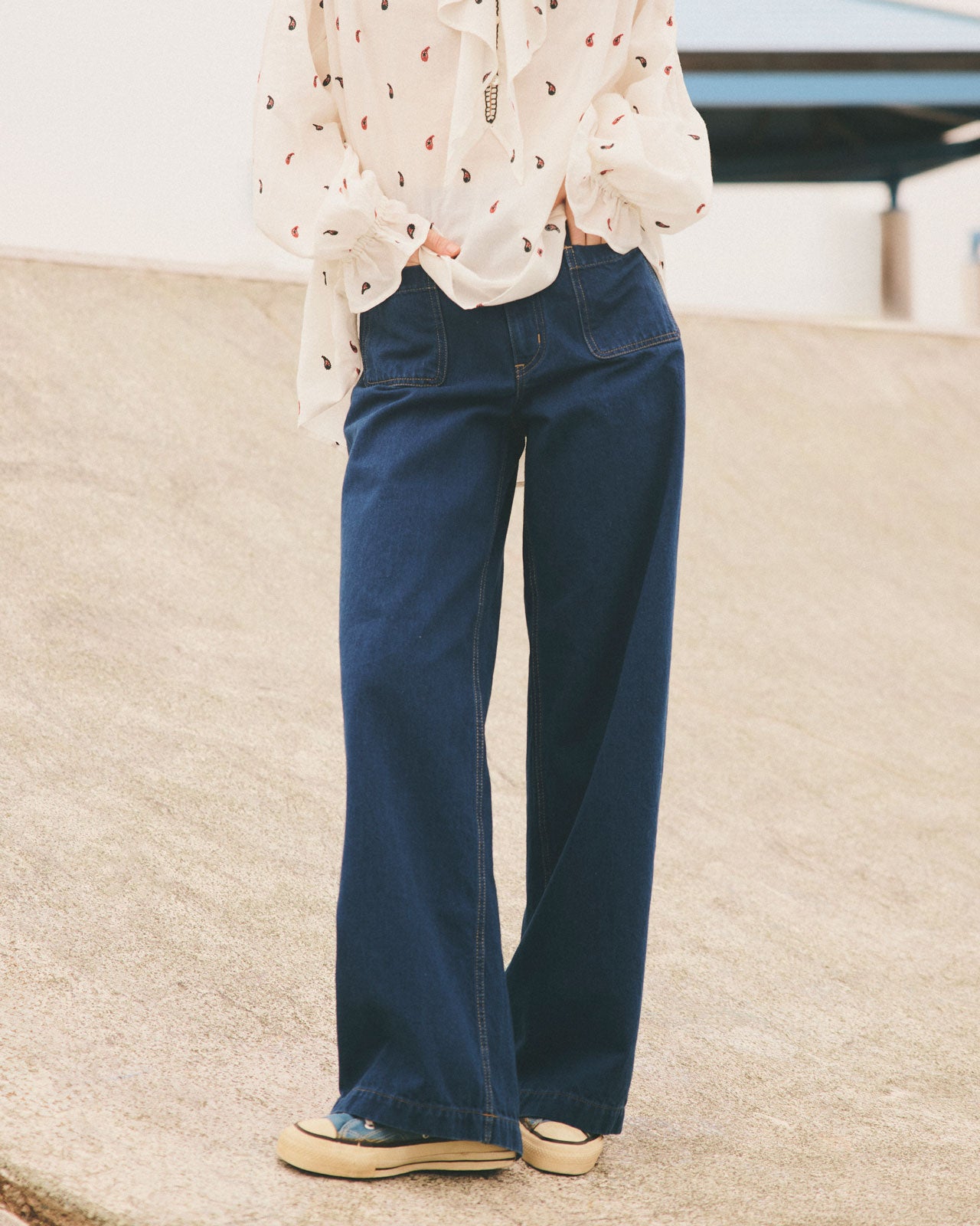 MARINE DENIM PANTS – Shinzone