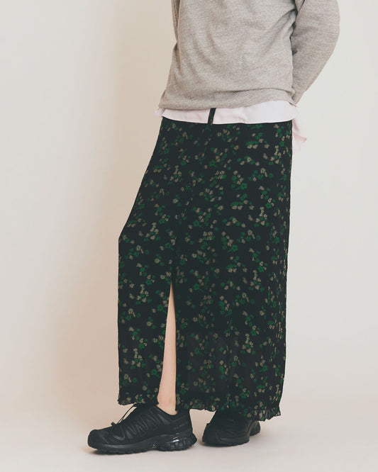 【4月中旬お届け】FLORAL JACQUARD SKIRT