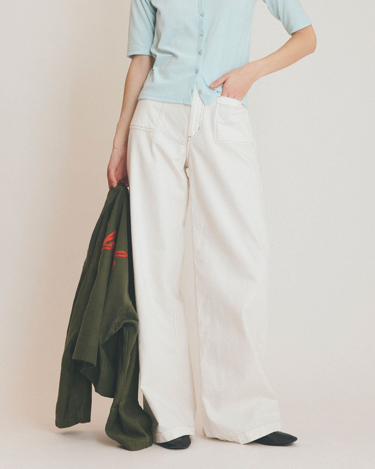 MARINE DENIM PANTS – Shinzone