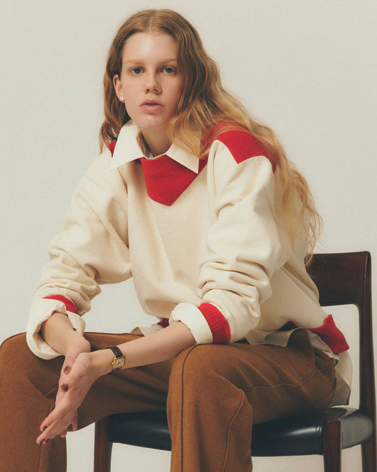【11月上旬入荷予定】COLOR BLOCK SWEATSHIRT
