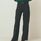 【9月中旬お届け】WOOL SEMI FLARE PANTS