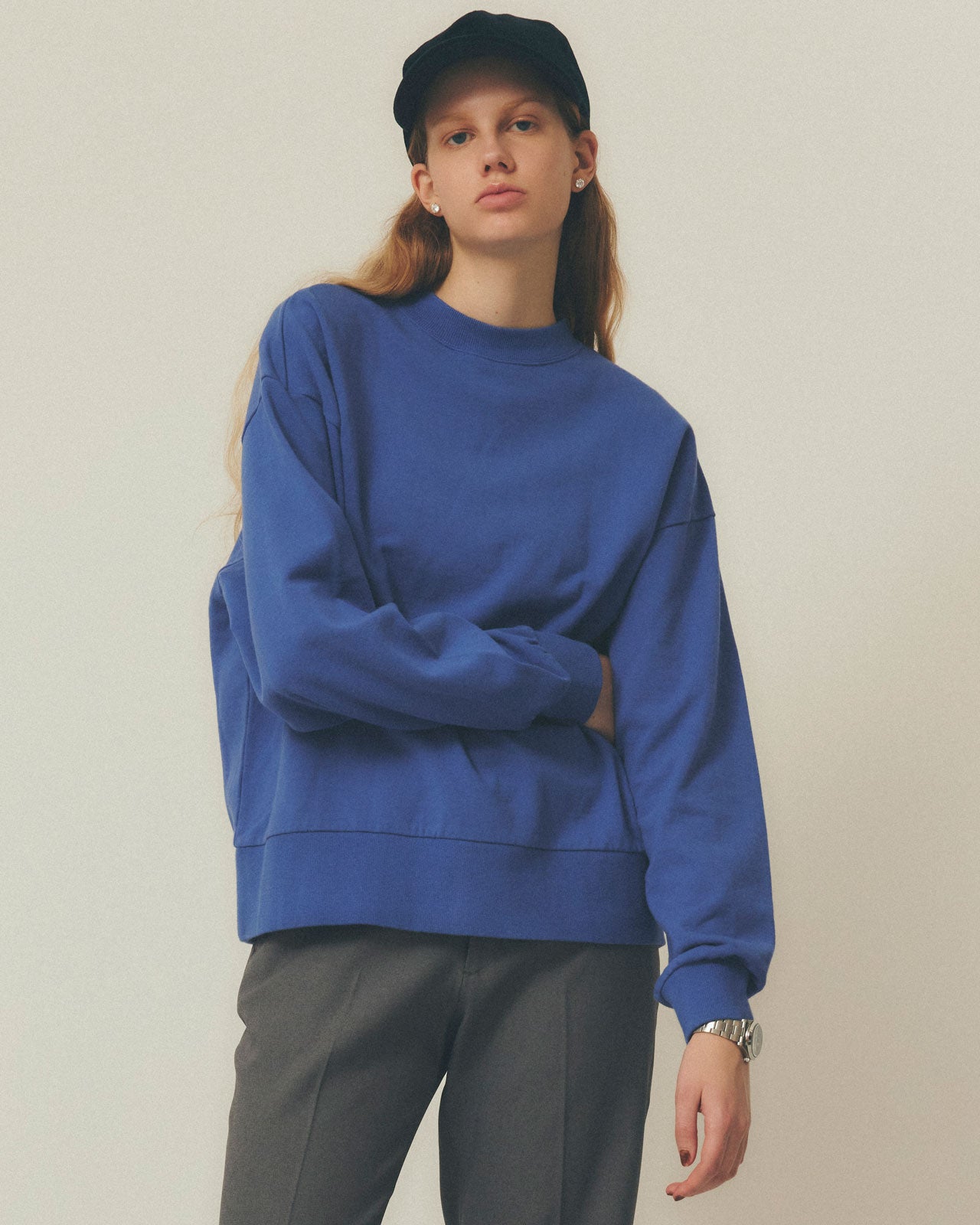 週末お値下げ！今季新品　箔トップス　スウェット 8月中旬お届け】CLEMENTINE SWEATSHIRT – Shinzone
