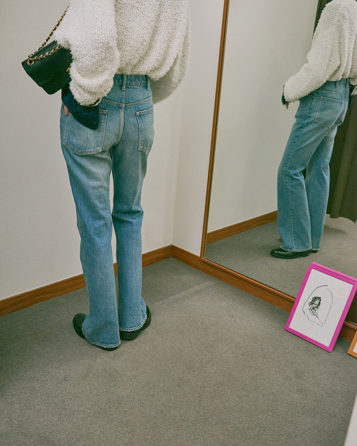 JANE DENIM PANTS