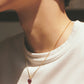 ColouR HEART NECKLACE（Ruby）