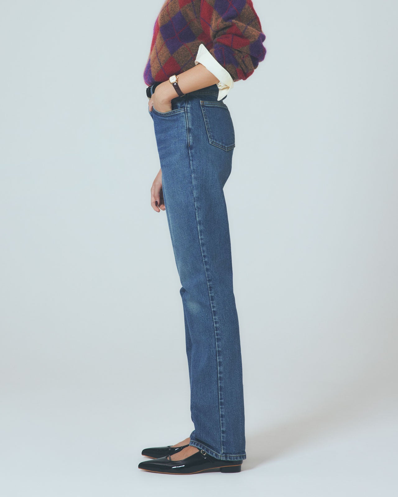 【9月下旬お届け】KITTY STRETCH DENIM PANTS