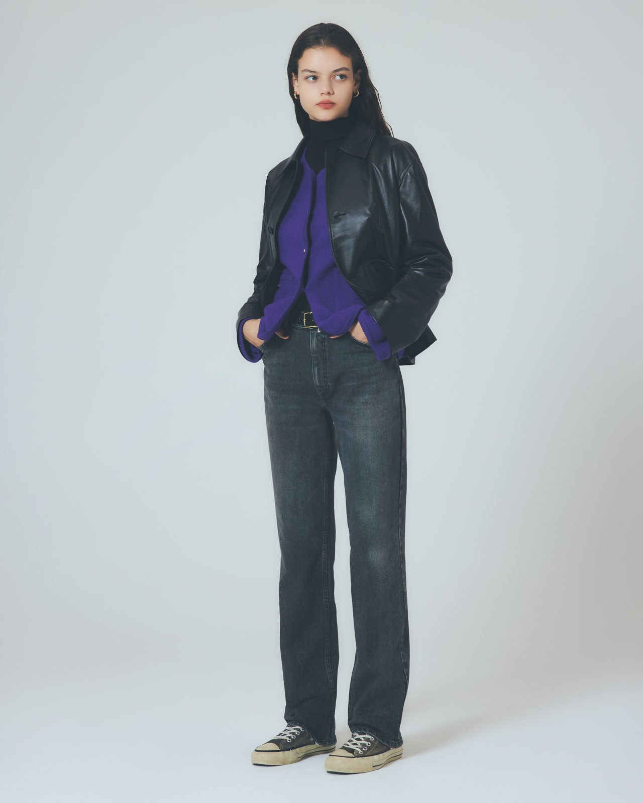 【9月下旬お届け】KITTY STRETCH DENIM PANTS