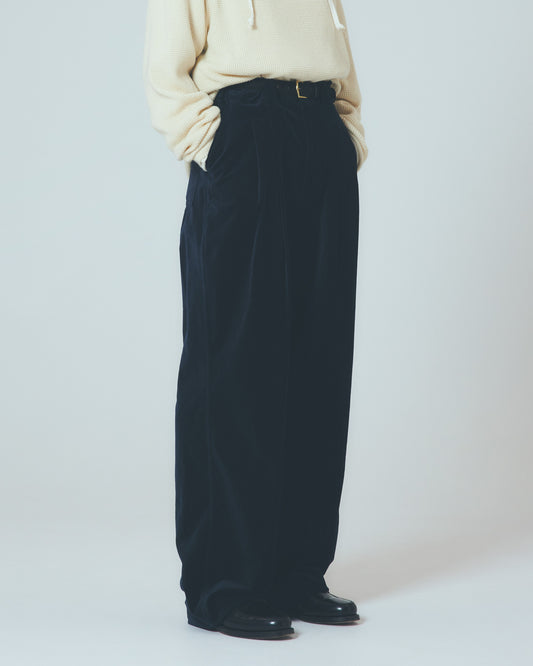 【11月上旬お届け】ORGANIC VELVET TOMBOY PANTS