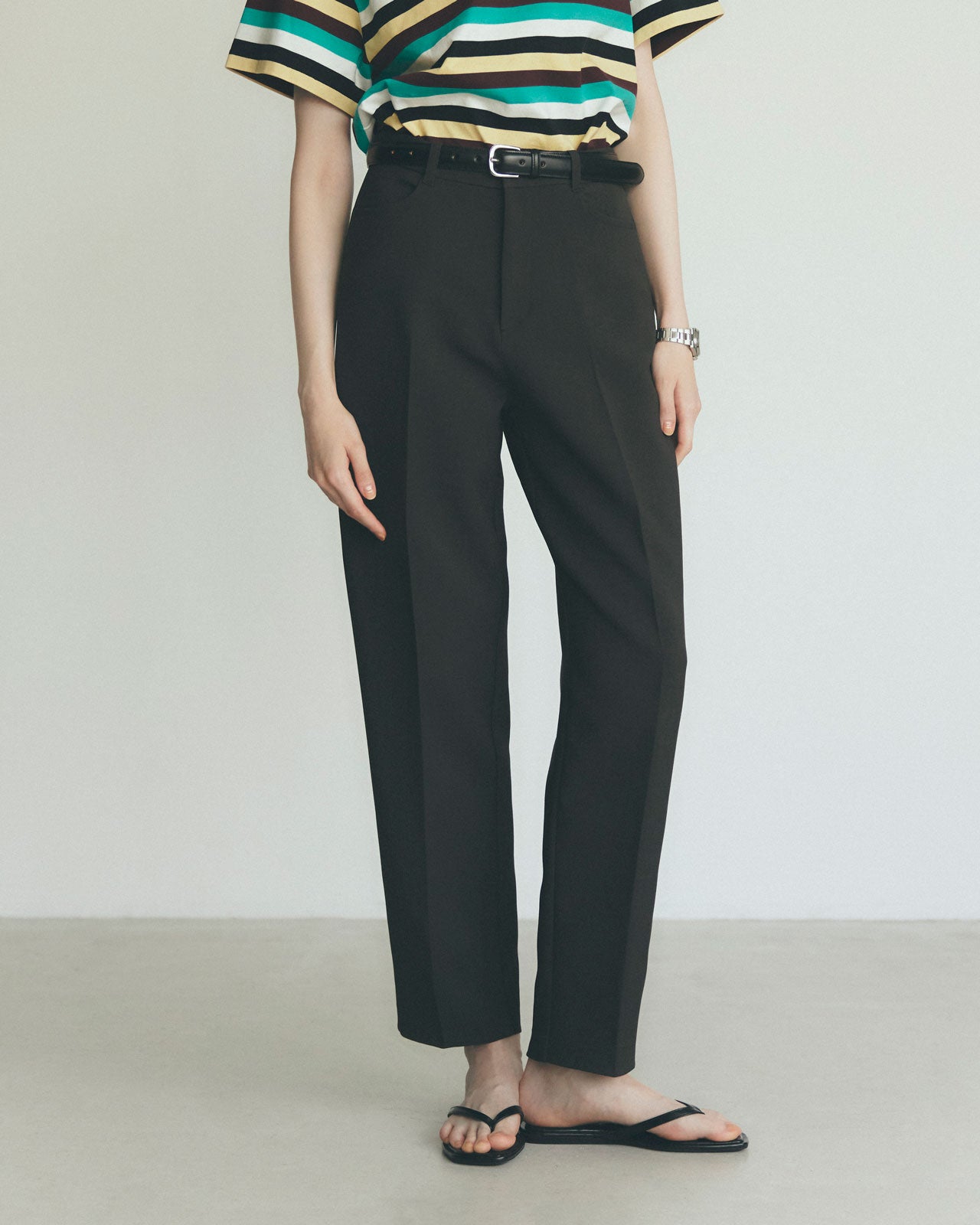 【1月中旬お届け】DOUBLE CLOTH BARREL PANTS