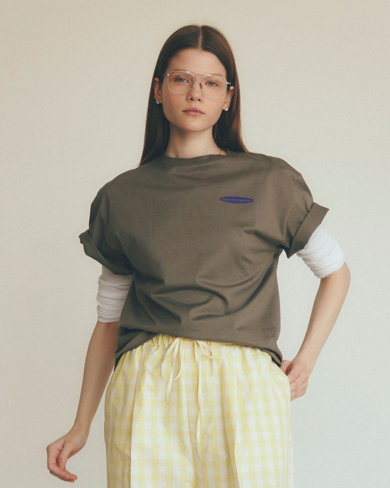 【2月下旬入荷予定】SHEER RIB LONG SLEEVE TEE