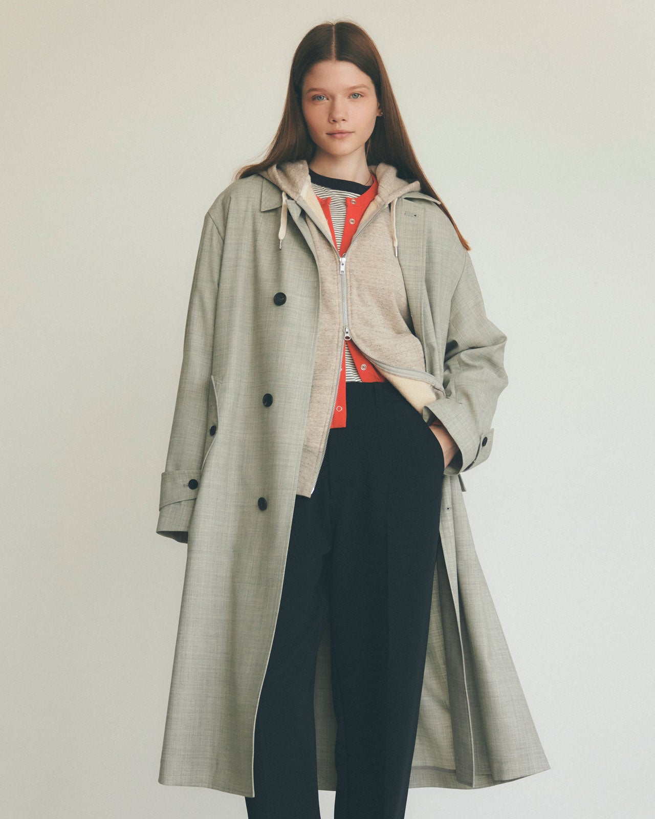 【1月中旬お届け】TROPICAL WOOL COAT