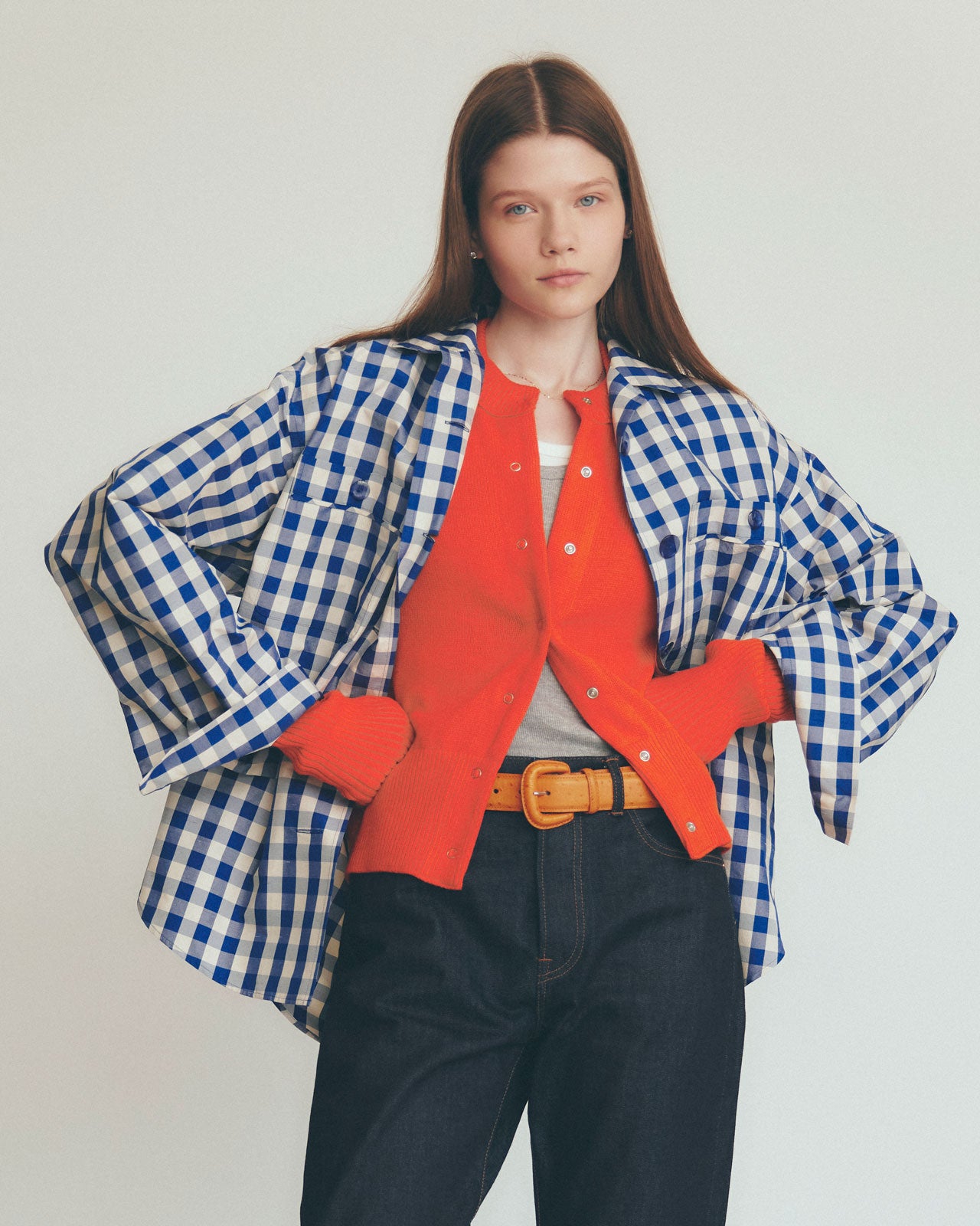 【2月下旬入荷予定】GINGHAM CHECK SHIRT