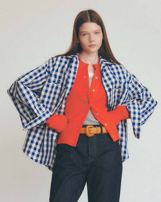【2月下旬入荷予定】GINGHAM CHECK SHIRT