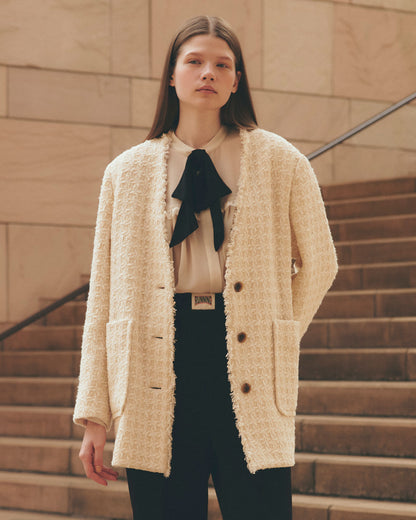 【1月中旬お届け】TWEED JACKET