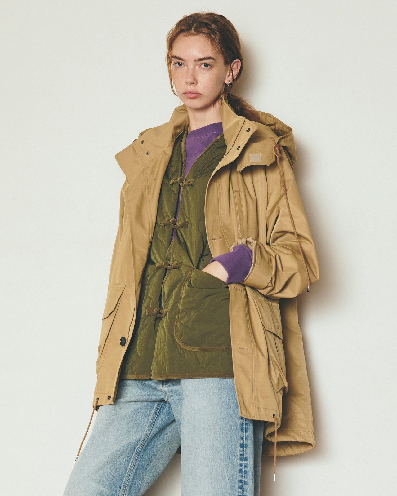 the shinzone town parka キャメル the shinzone town parka キャメル THE SHINZONE シンゾーン