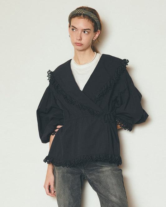 CACHE COEUR BLOUSE