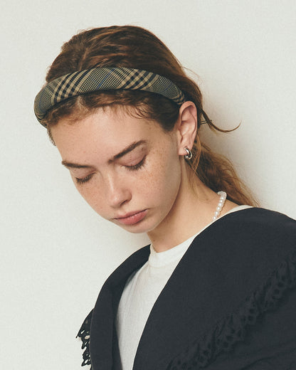 【EXCLUSIVE】IRIS47 wide head band/BEIGE