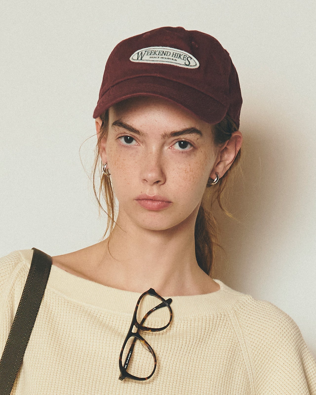 レア　ビッグワッペン　こげ茶　00 WEEKEND HIKES PATCH CAP – Shinzone